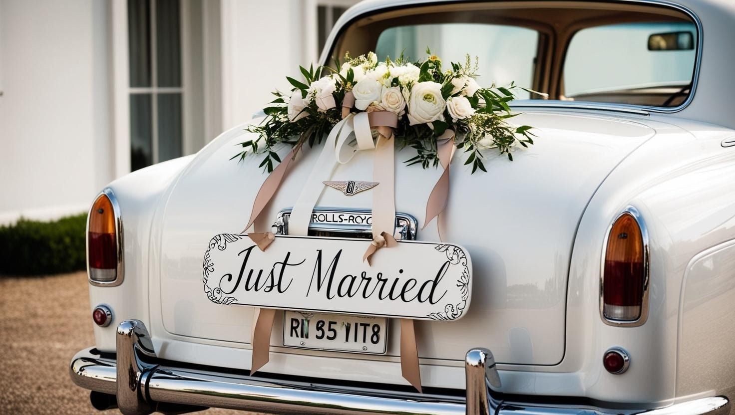 Bruiloftsdecoraties: Hoe versier je een auto voor de grote dag?