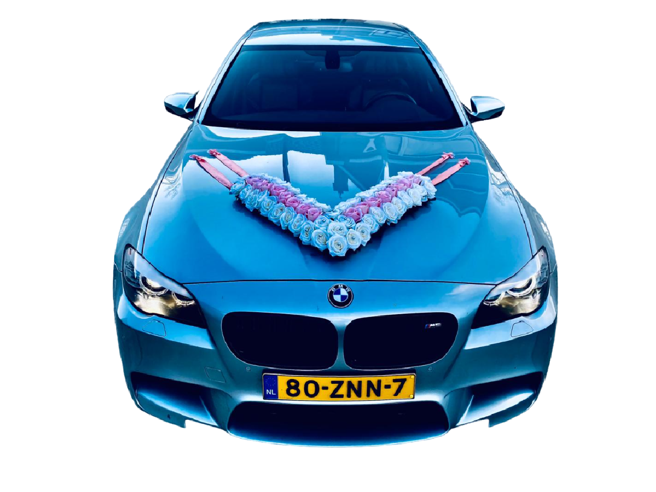 Luxe Trouwauto Decoratie: NOELIA