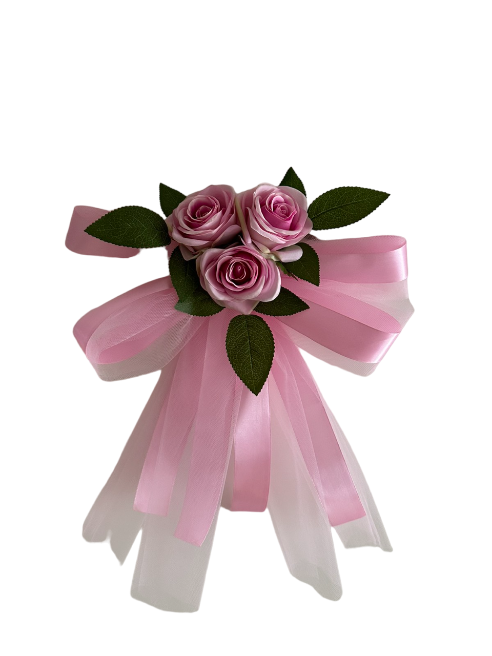 Buitenspiegel Decoratie- Mia Roze met Tule