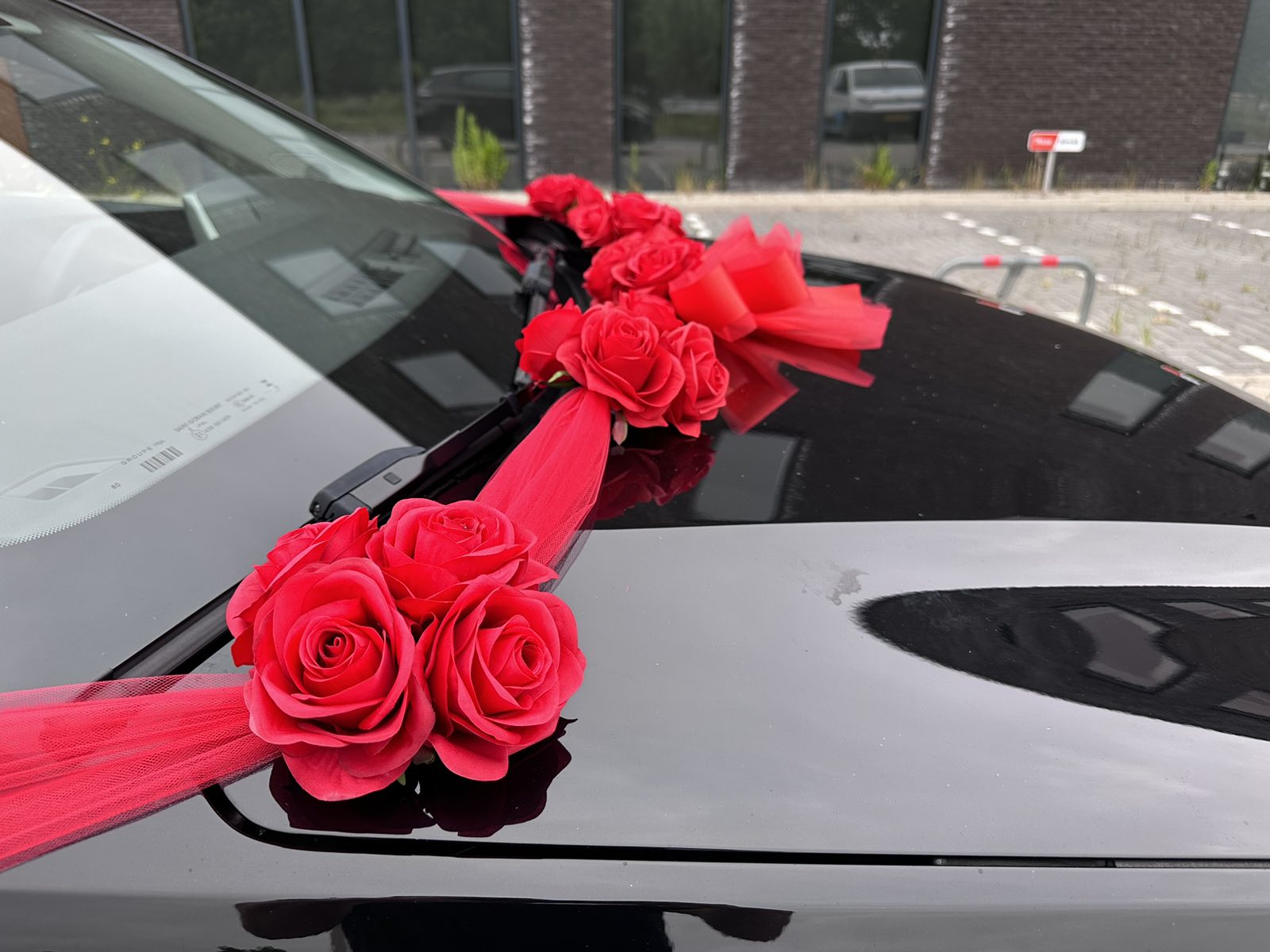 Luxe Trouwauto Decoratie: ANDREA