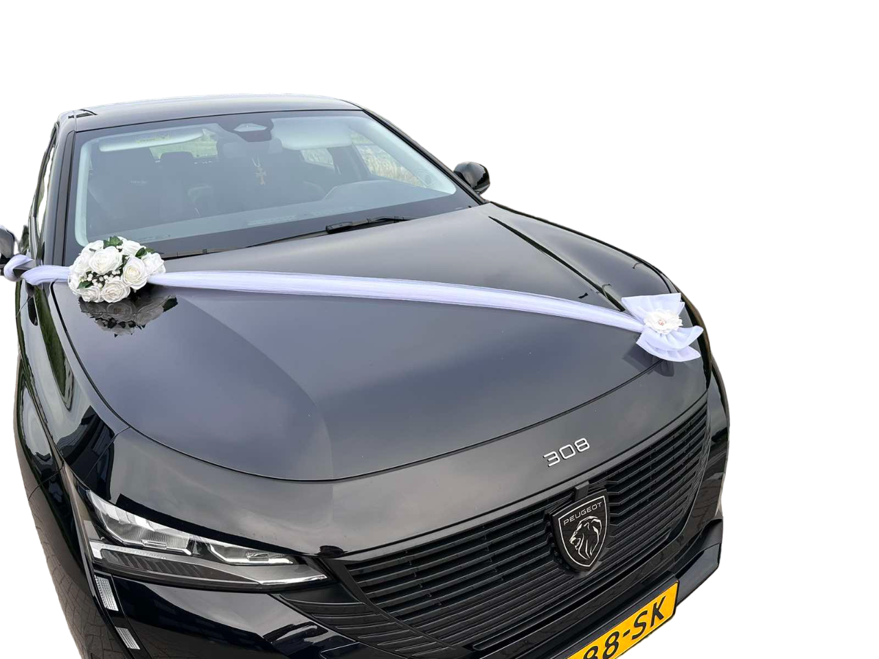 Luxe Trouwauto Decoratie: ARIANA