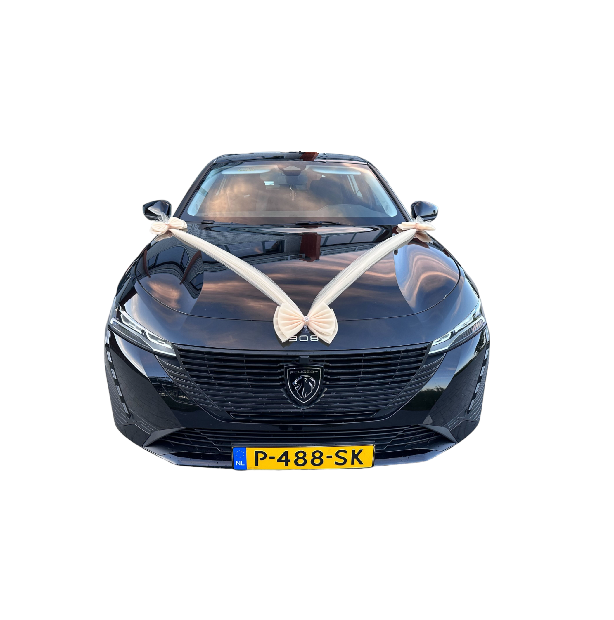 Luxe Trouwauto Decoratie: MARITA