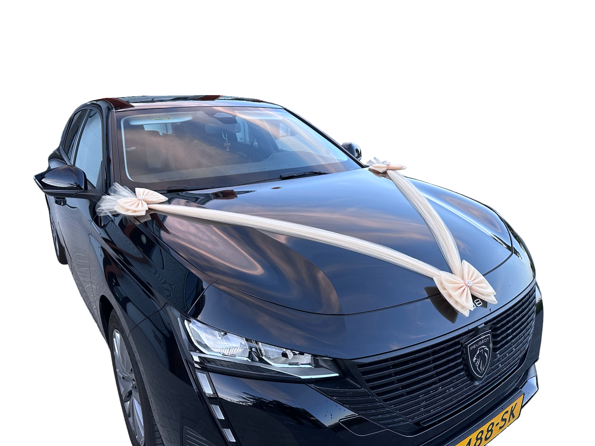 Luxe Trouwauto Decoratie: MARITA