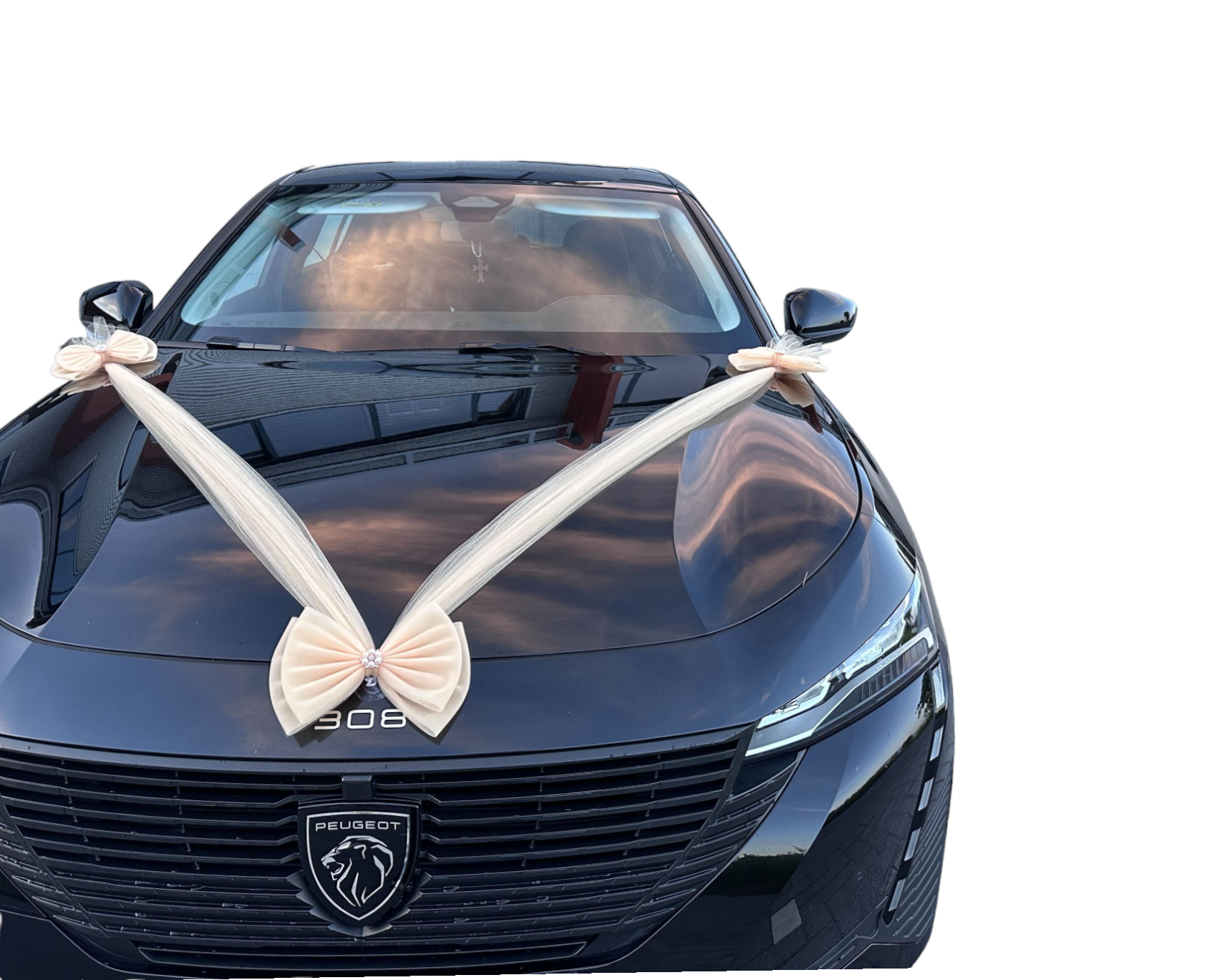 Luxe Trouwauto Decoratie: MARITA