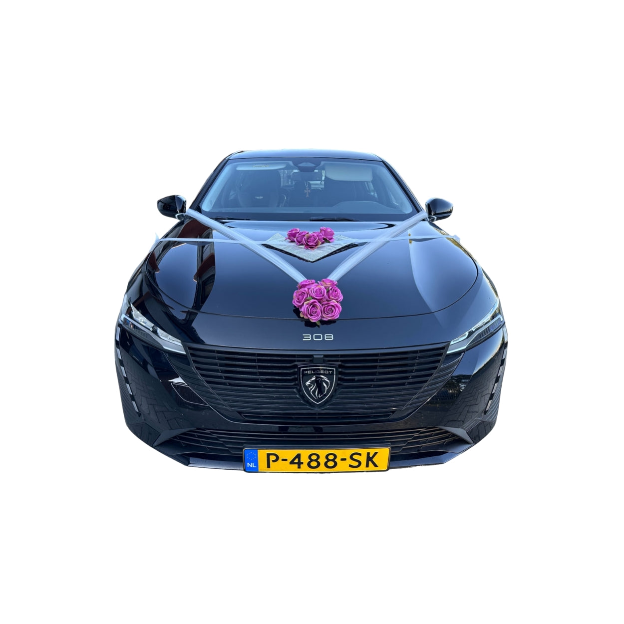 Luxe Trouwauto Decoratie: CATRINA