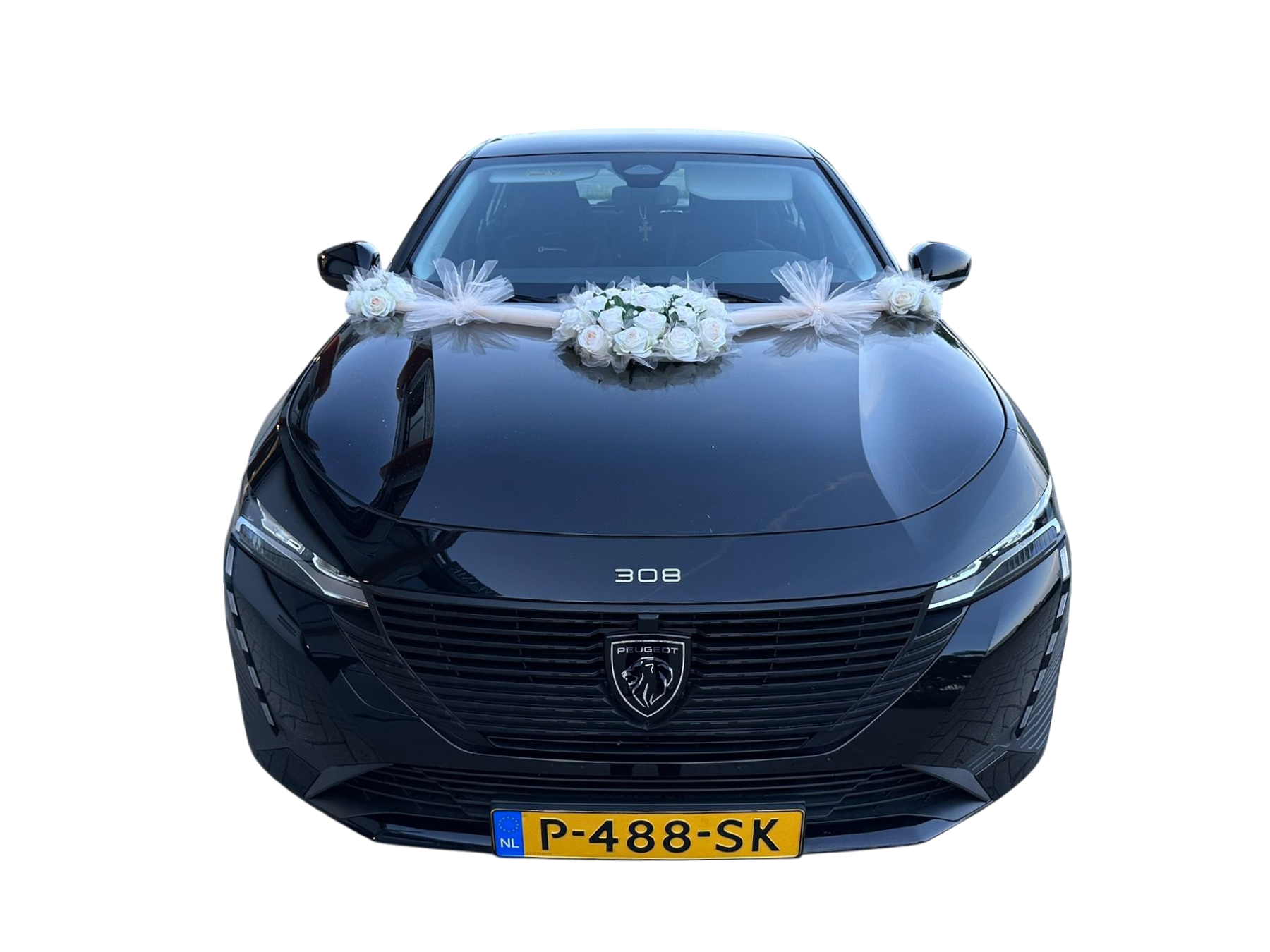 Luxe Trouwauto Decoratie: CHERYL