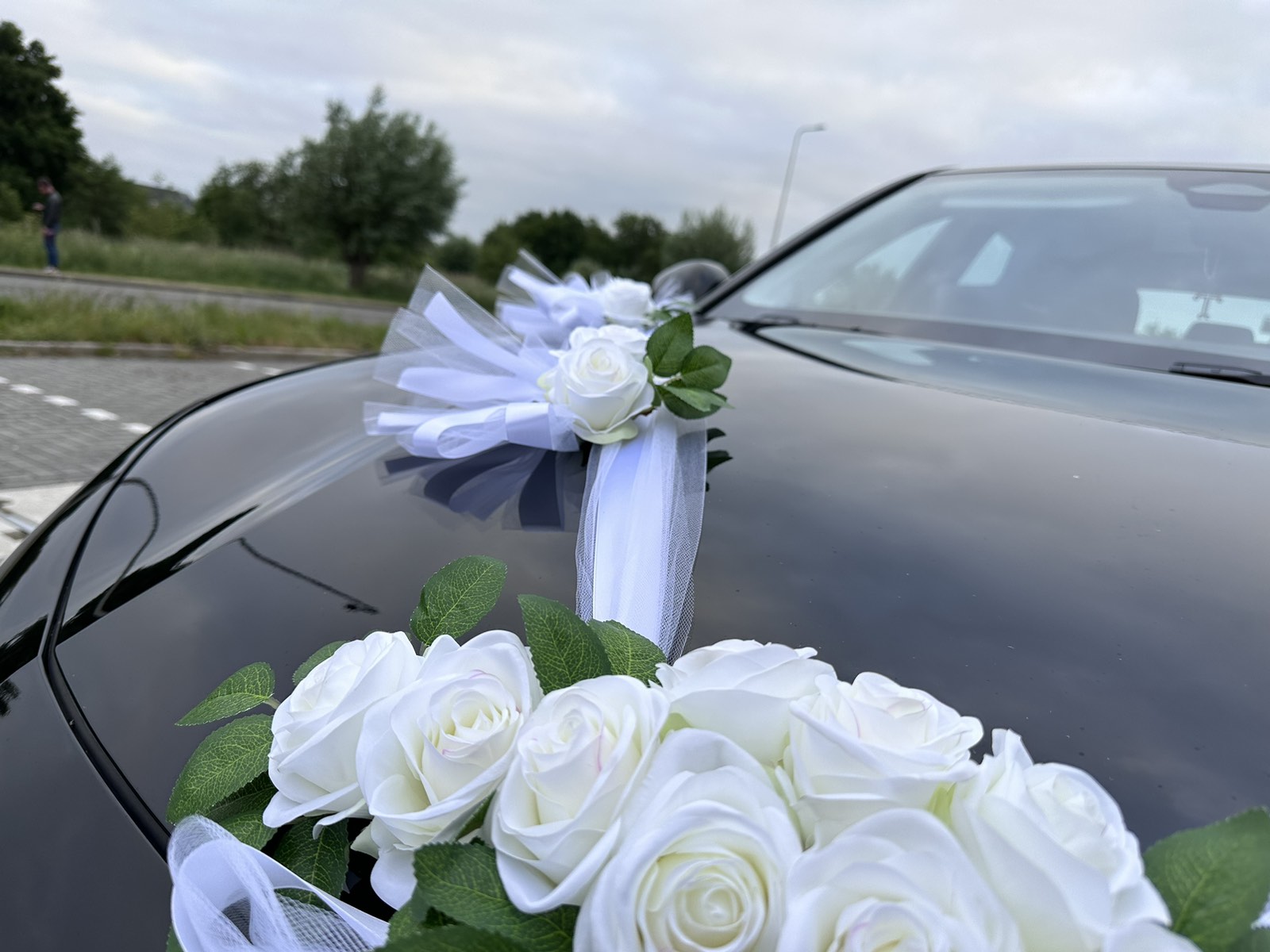 Luxe Trouwauto Decoratie: DAPHNE
