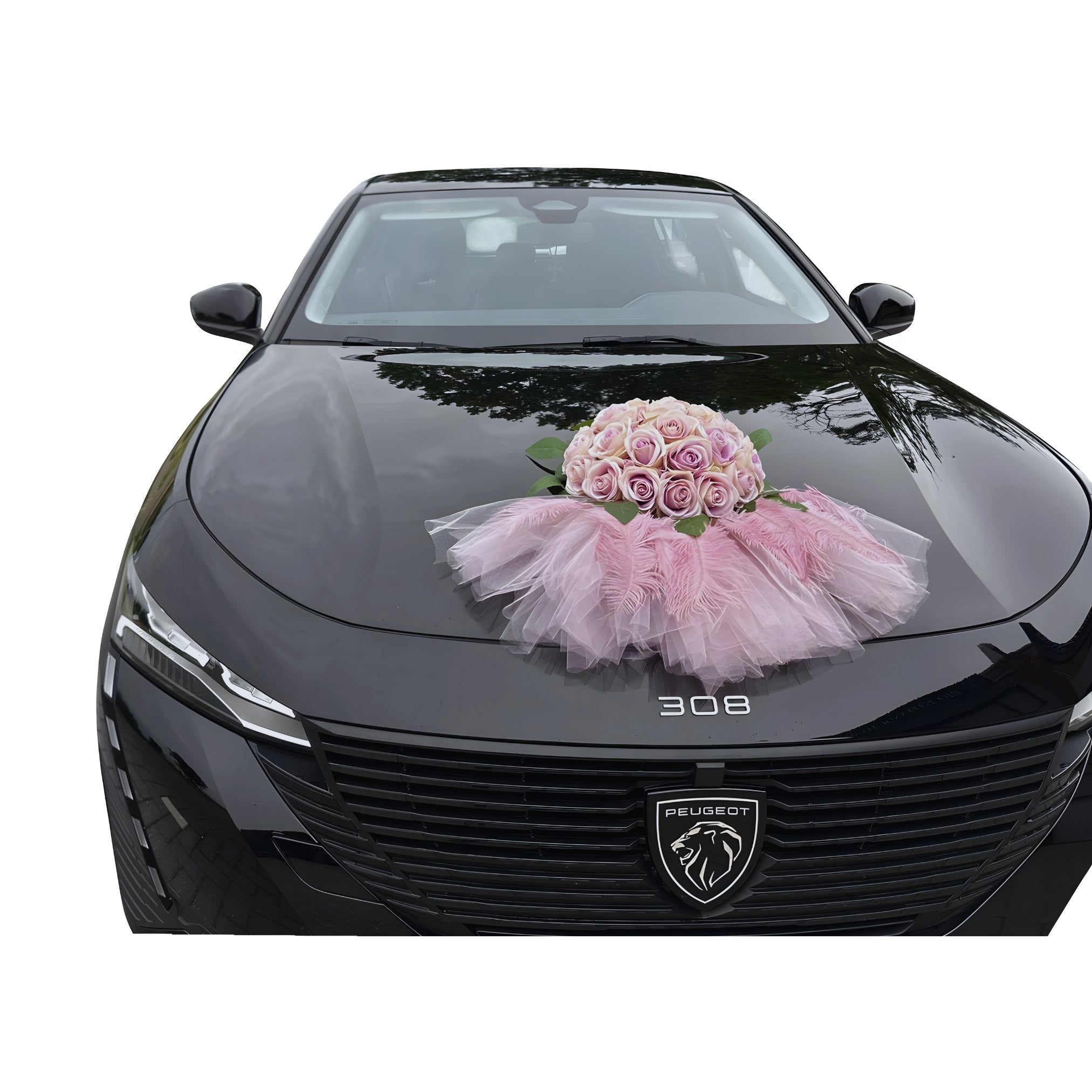 Luxe Trouwauto Decoratie: DAYANA