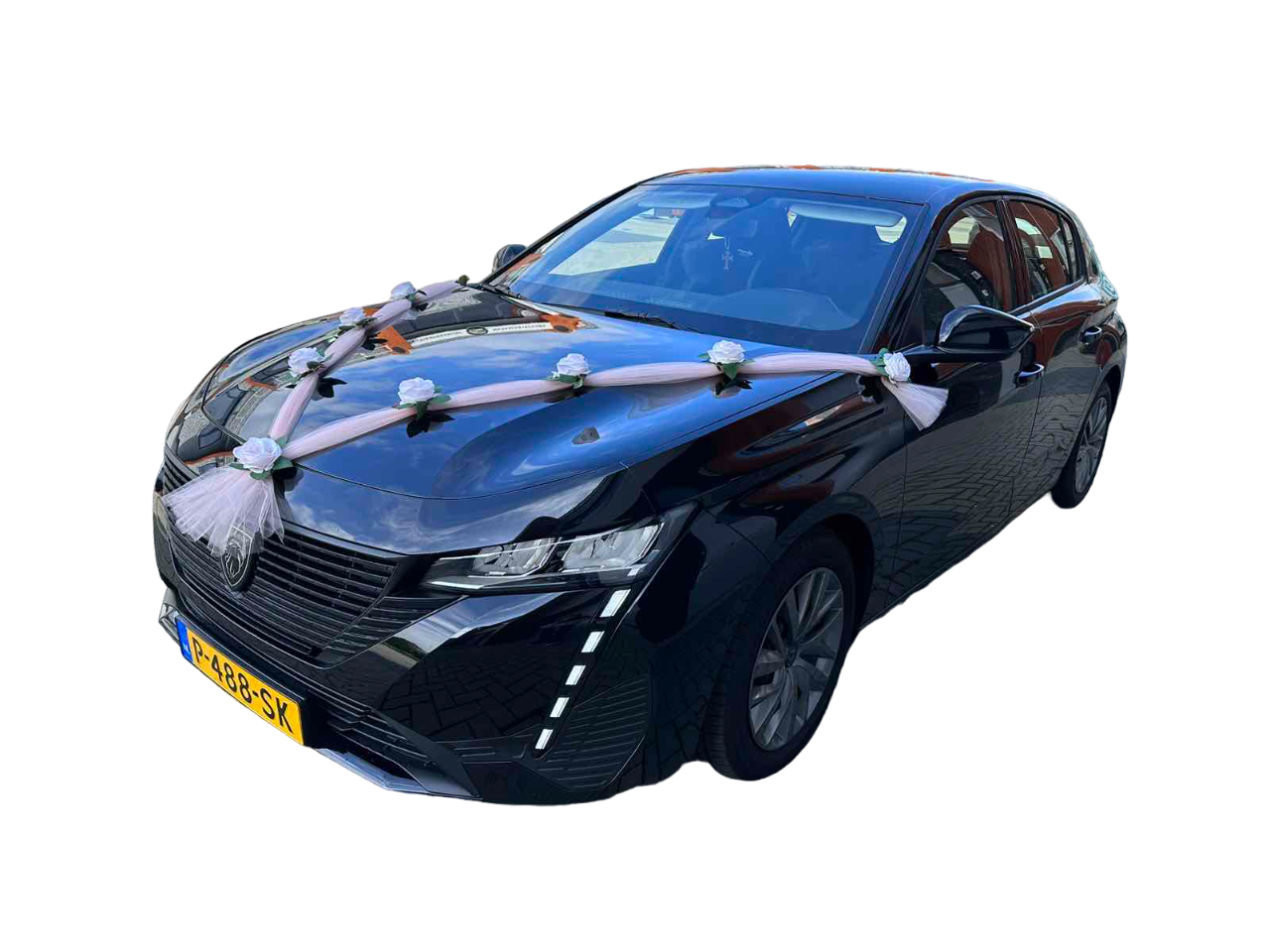 Luxe Trouwauto Decoratie: DELIA