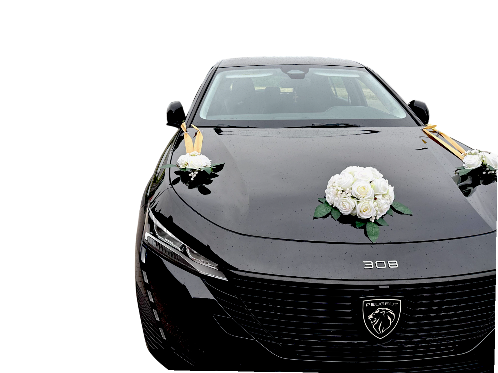 Luxe Trouwauto Decoratie: ELISABETH