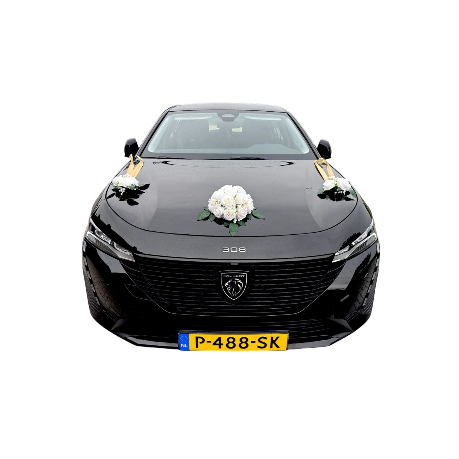 Luxe Trouwauto Decoratie: ELISABETH