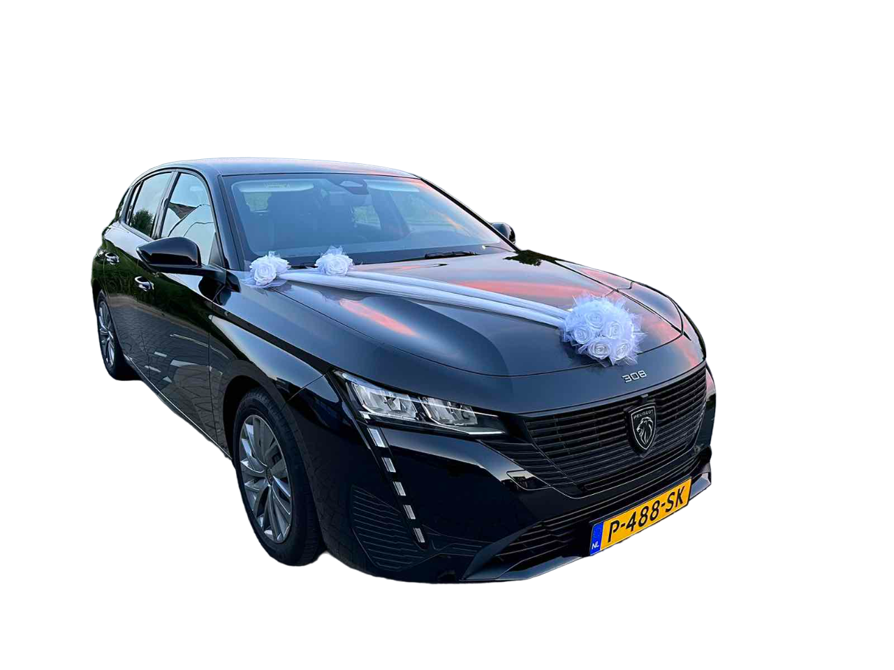 Luxe Trouwauto Decoratie: FERMINA