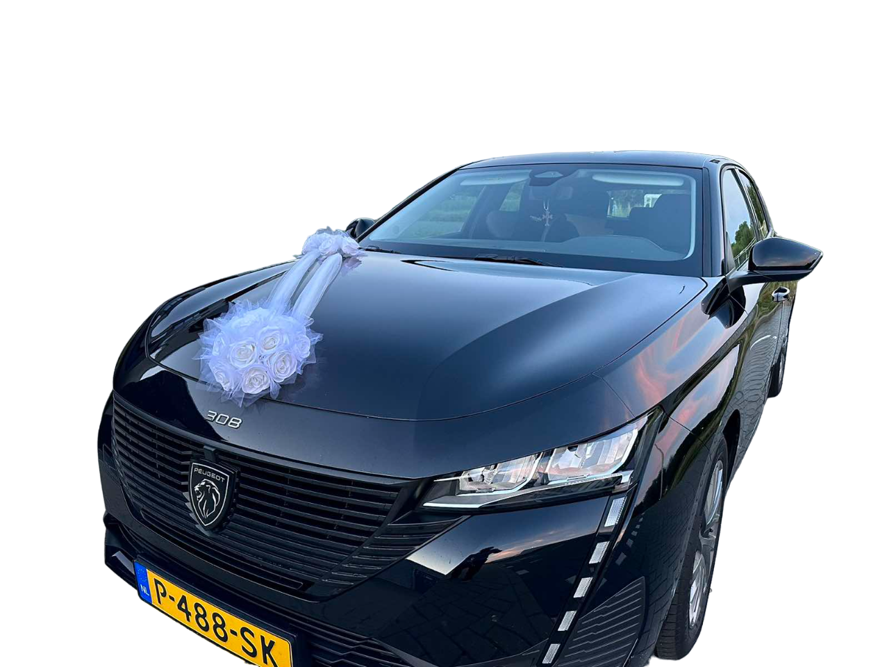 Luxe Trouwauto Decoratie: FERMINA