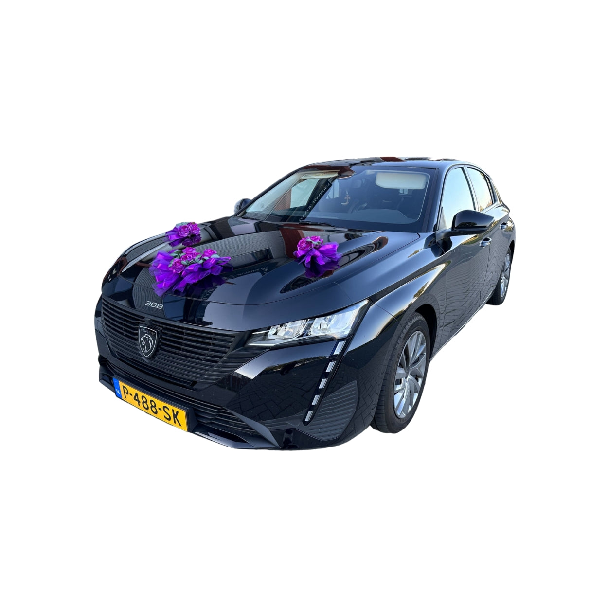 Luxe Trouwauto Decoratie: INGE