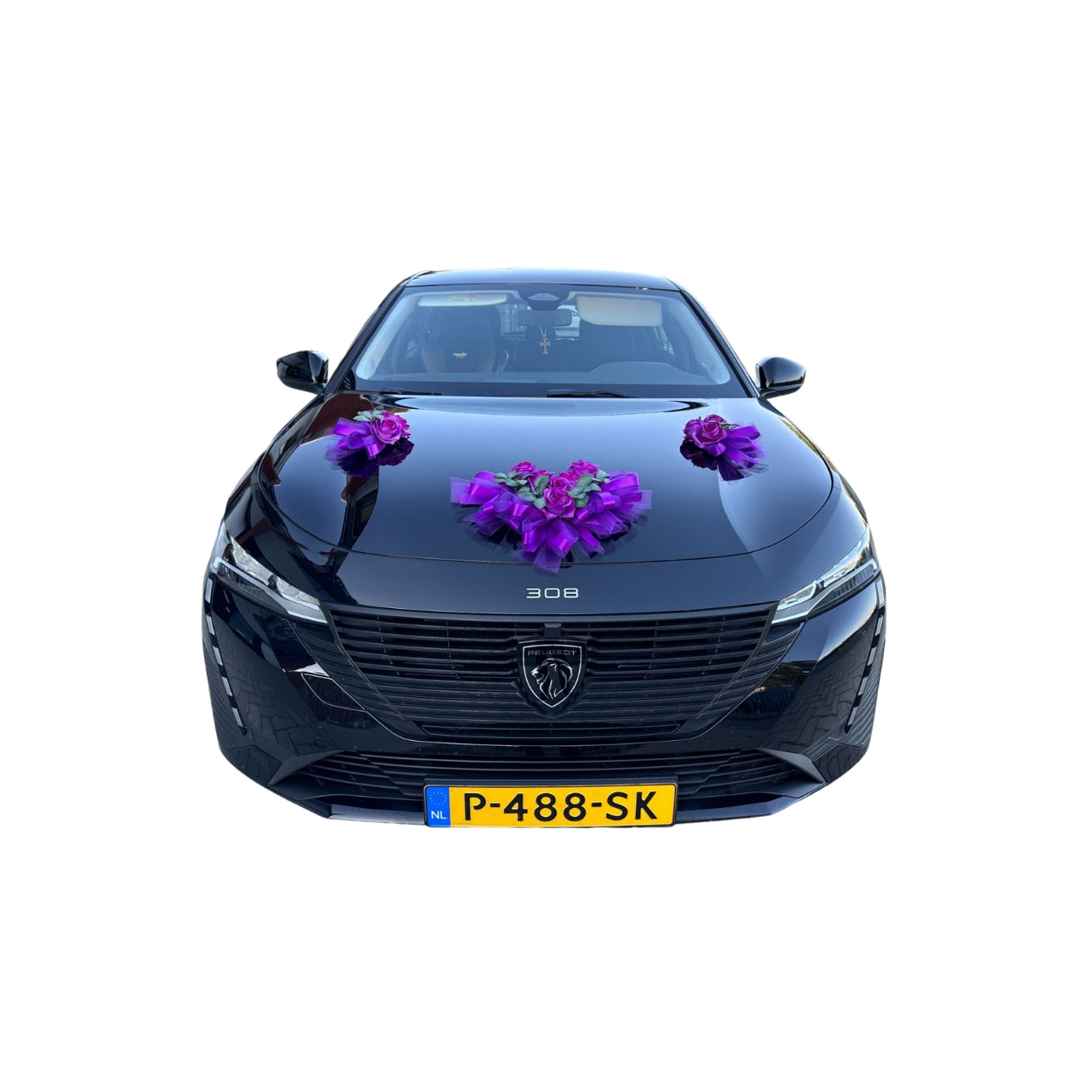 Luxe Trouwauto Decoratie: INGE