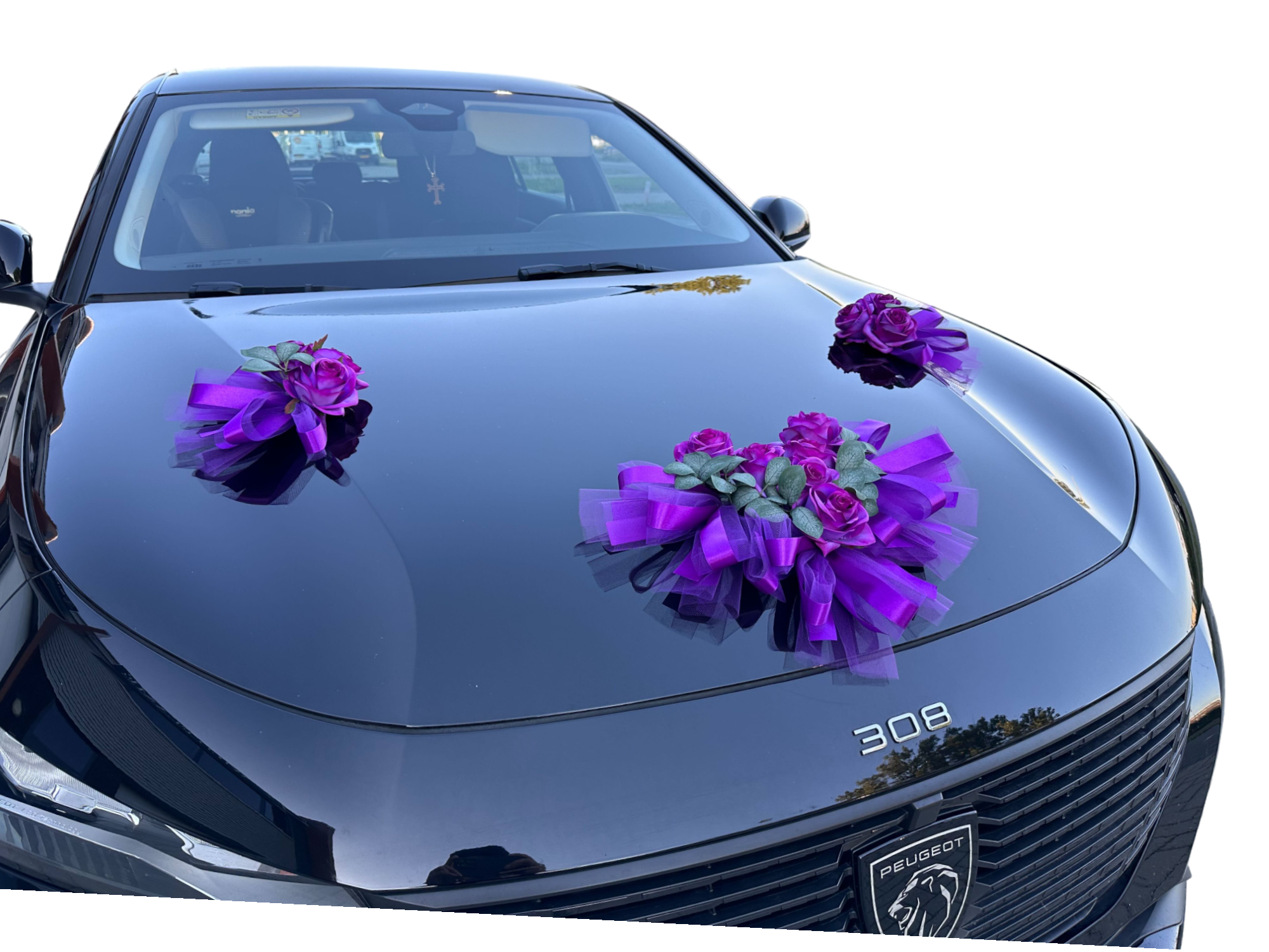 Luxe Trouwauto Decoratie: INGE