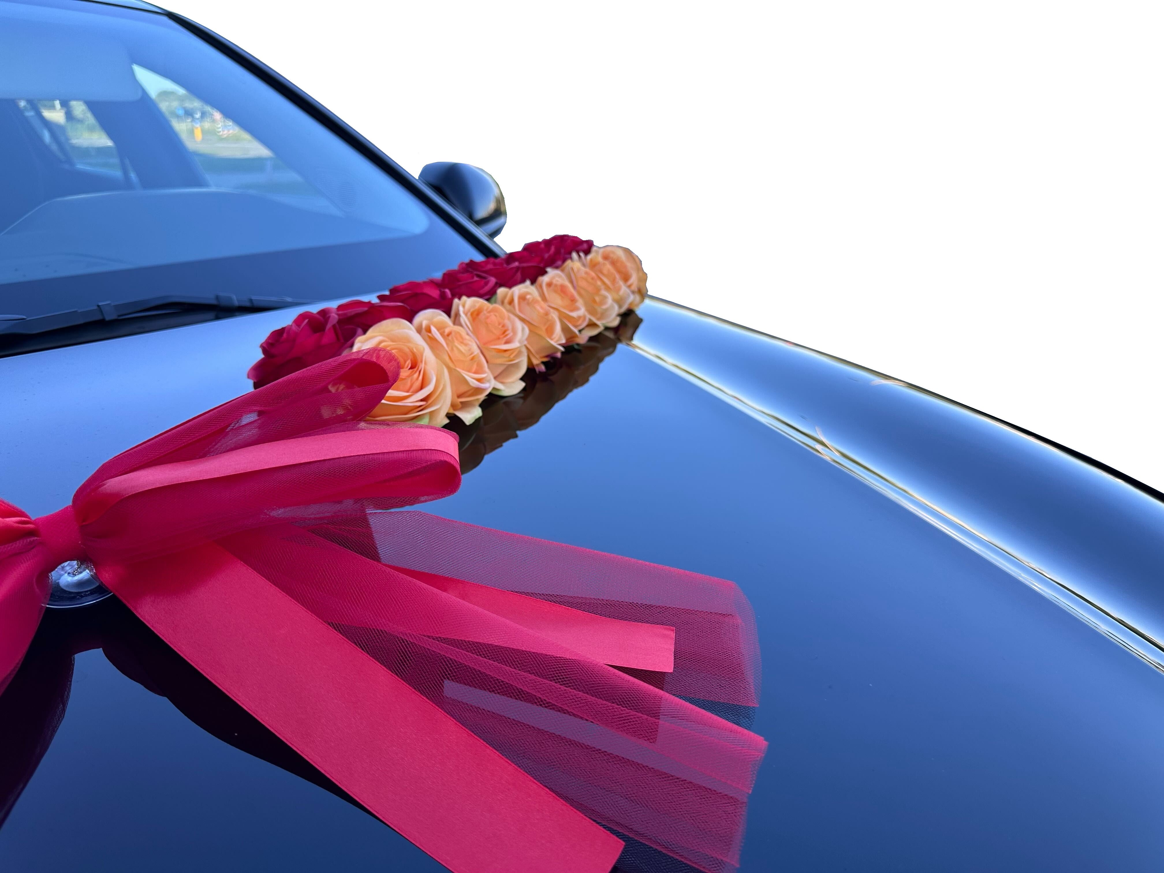 Luxe Trouwauto Decoratie: JULIETA