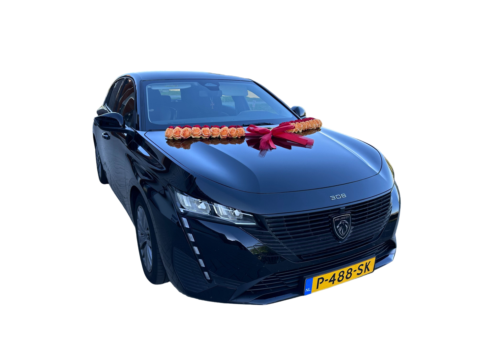 Luxe Trouwauto Decoratie: JULIETA