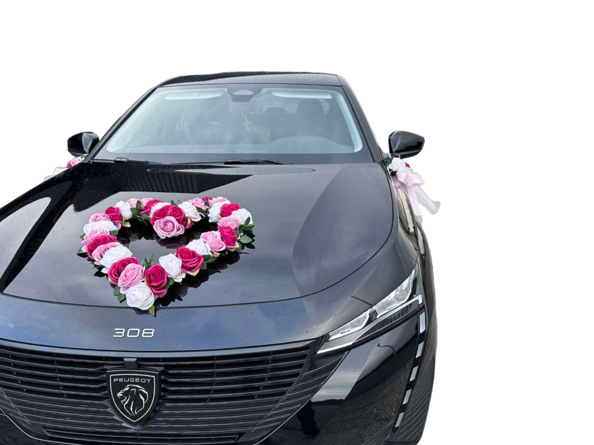 Luxe Trouwauto Decoratie: LEA