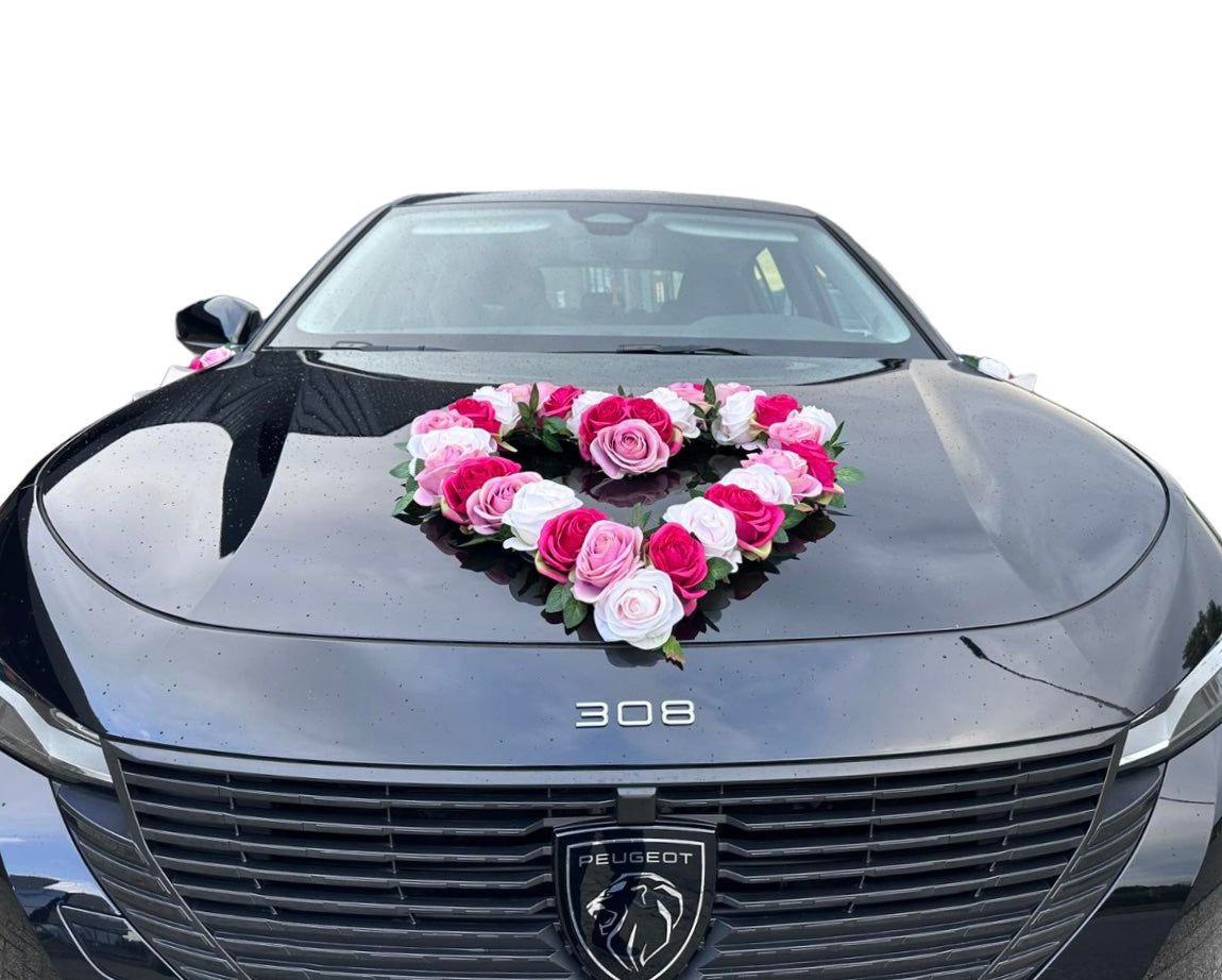 Luxe Trouwauto Decoratie: LEA