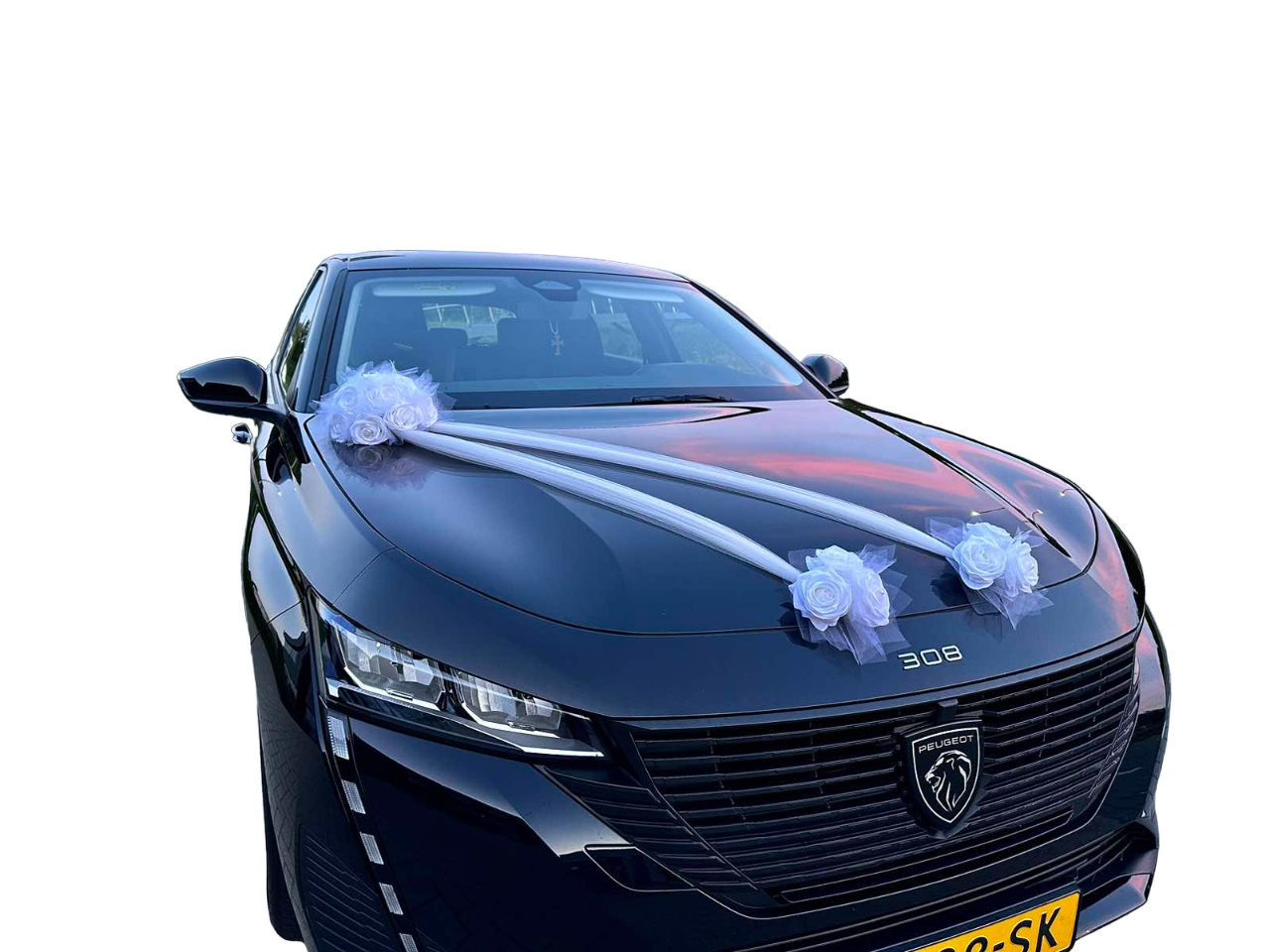 Luxe Trouwauto Decoratie: LEONIE