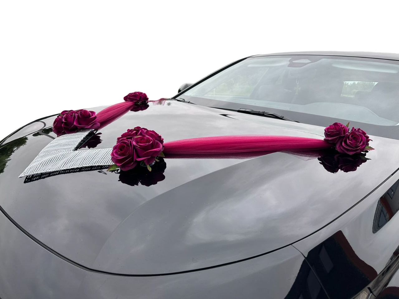 Luxe Trouwauto Decoratie: LORENZA