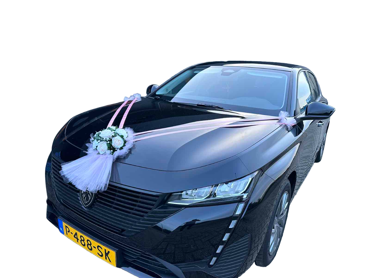 Luxe Trouwauto Decoratie: MELISSA