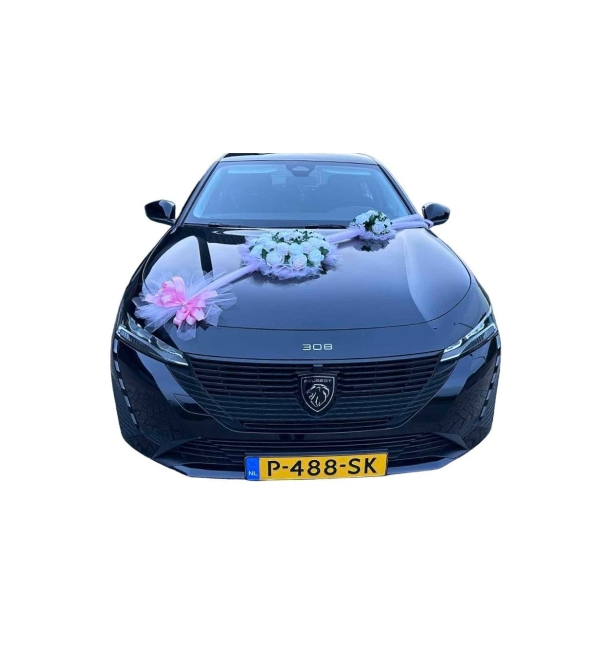 Luxe Trouwauto Decoratie: NELLY