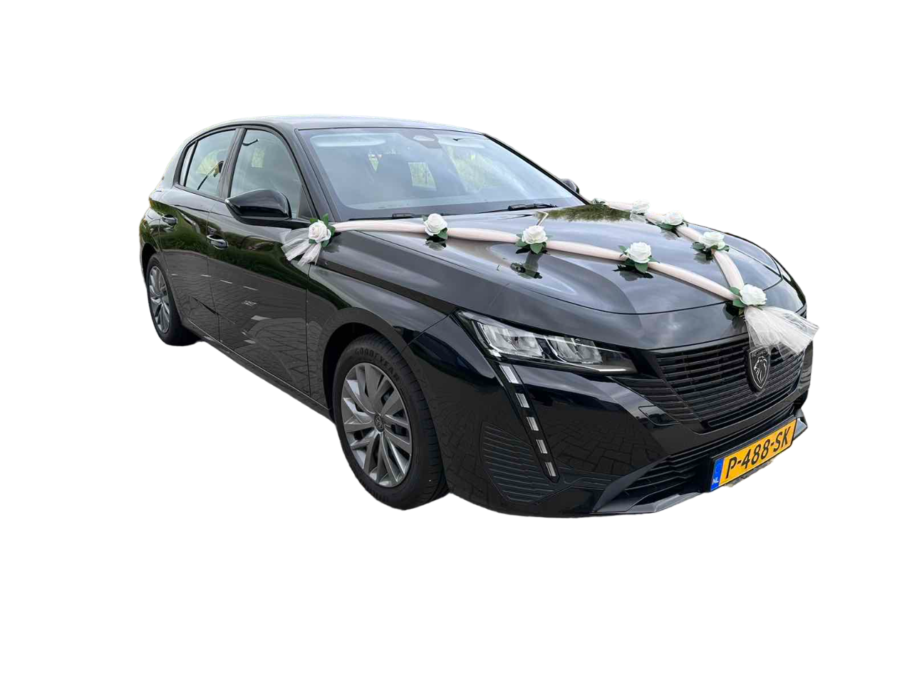Luxe Trouwauto Decoratie: NEVA
