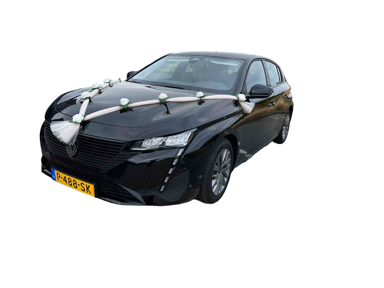 Luxe Trouwauto Decoratie: NEVA