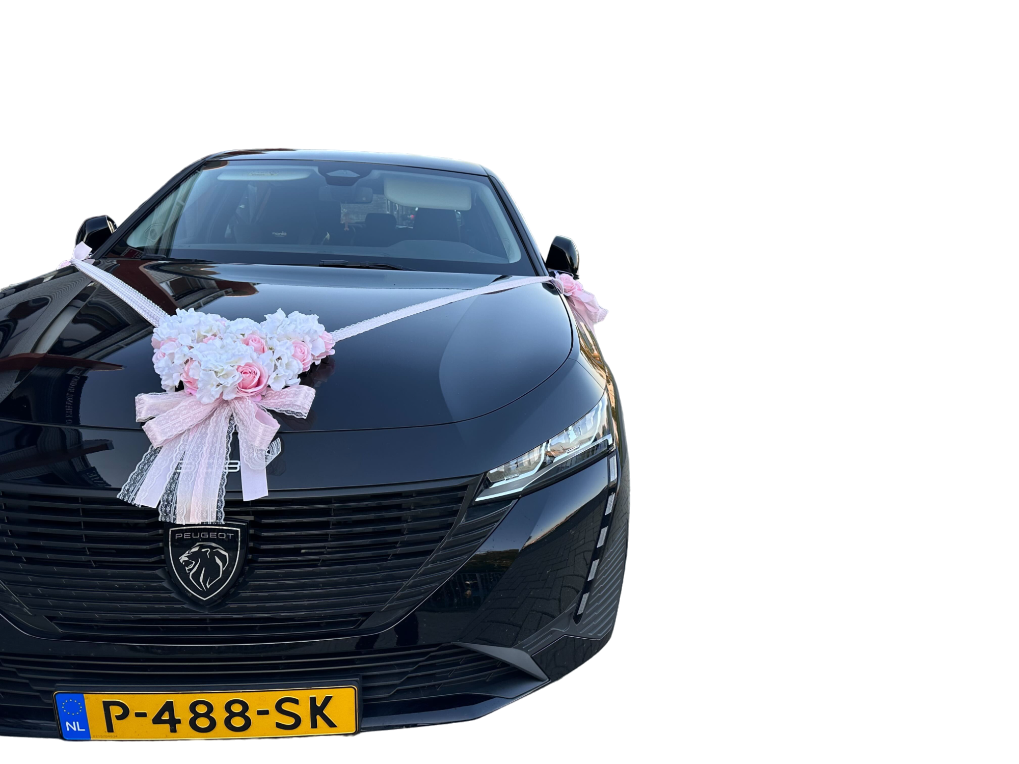 Luxe Trouwauto Decoratie: PAULIN