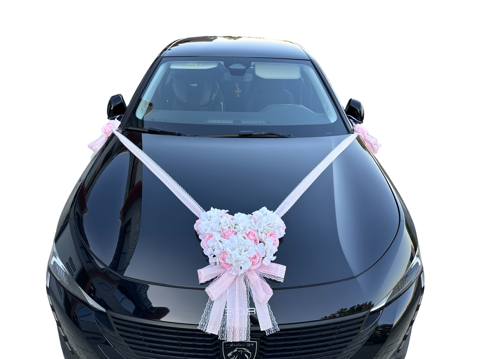 Luxe Trouwauto Decoratie: PAULIN