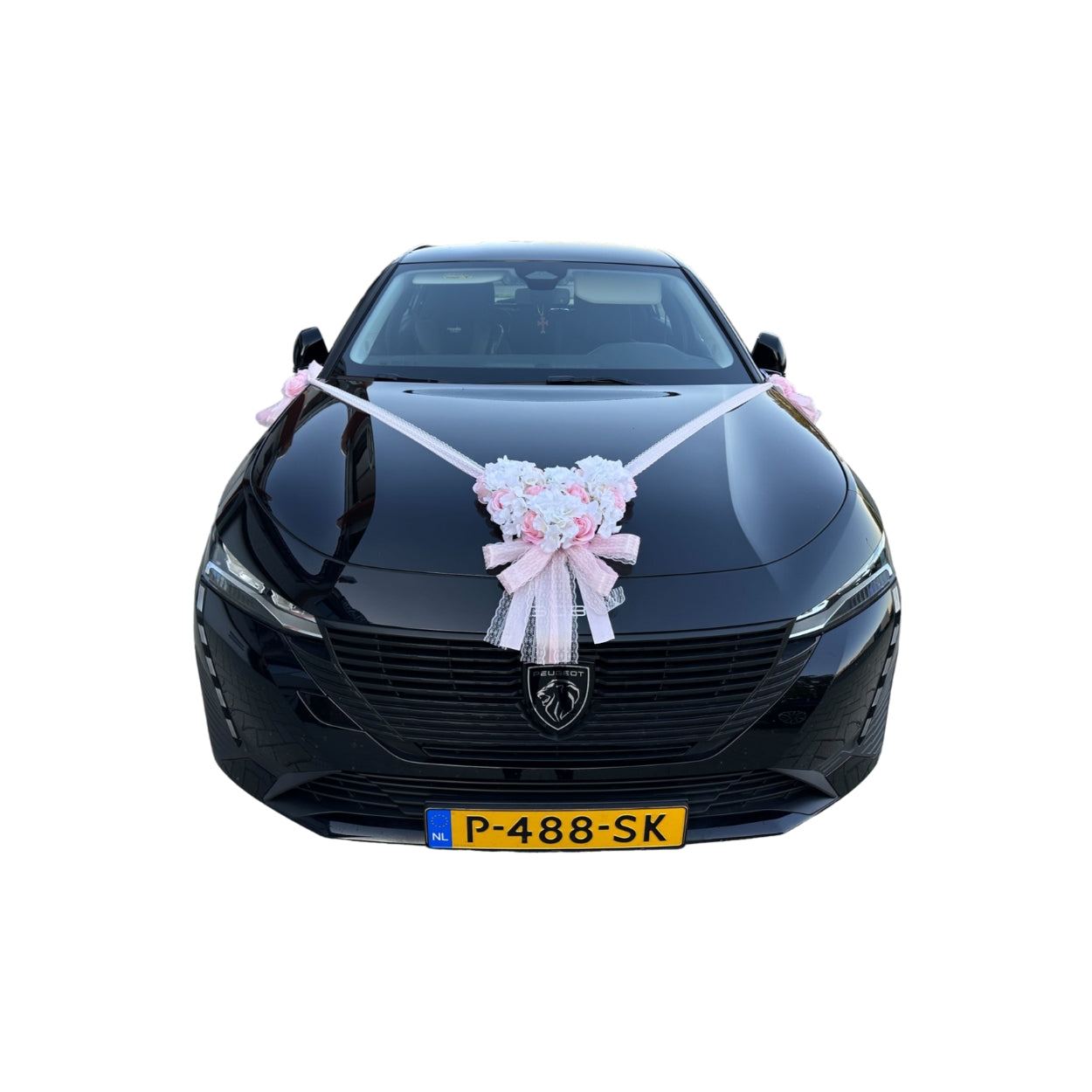 Luxe Trouwauto Decoratie: PAULIN