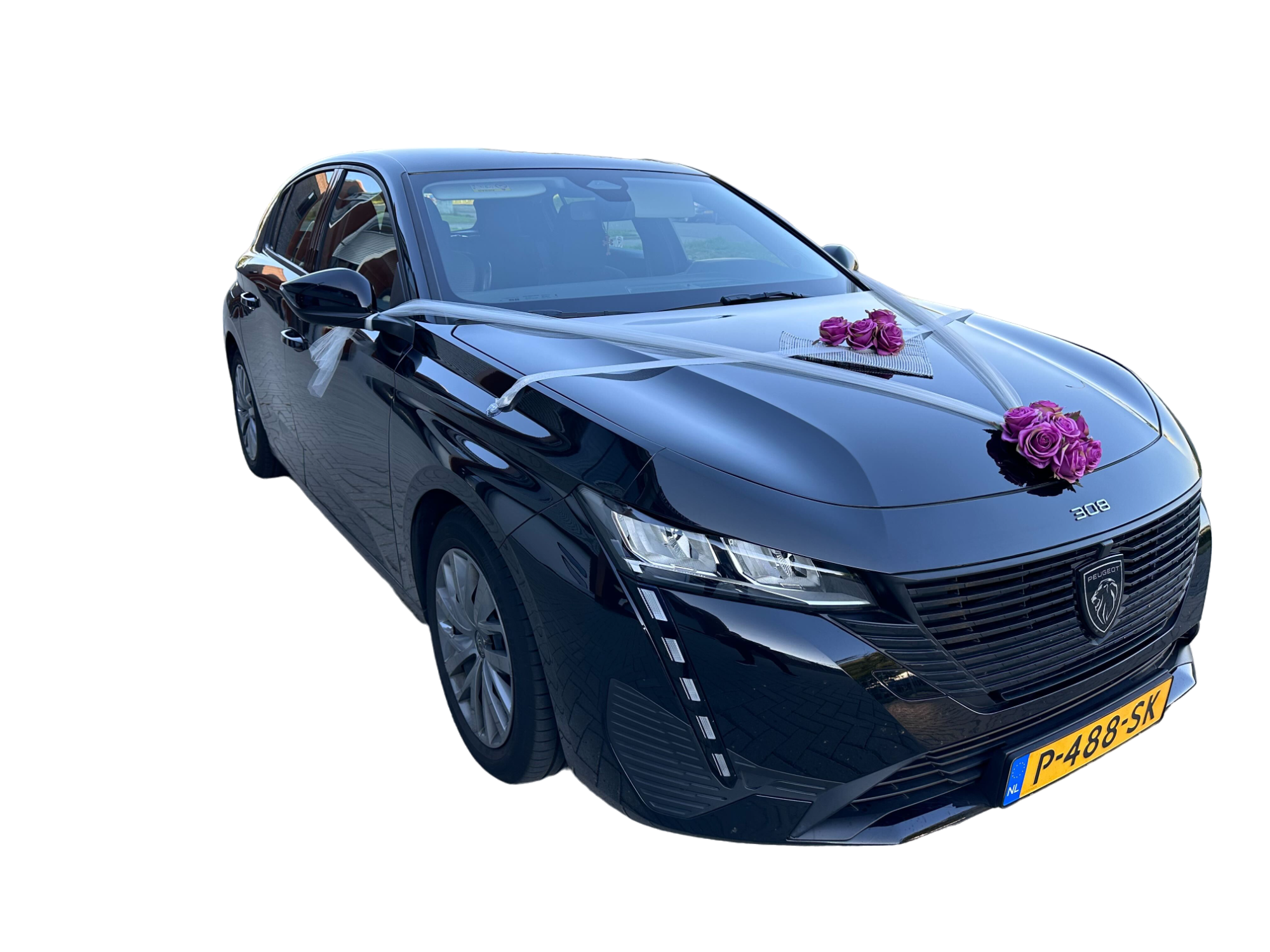 Luxe Trouwauto Decoratie: CATRINA