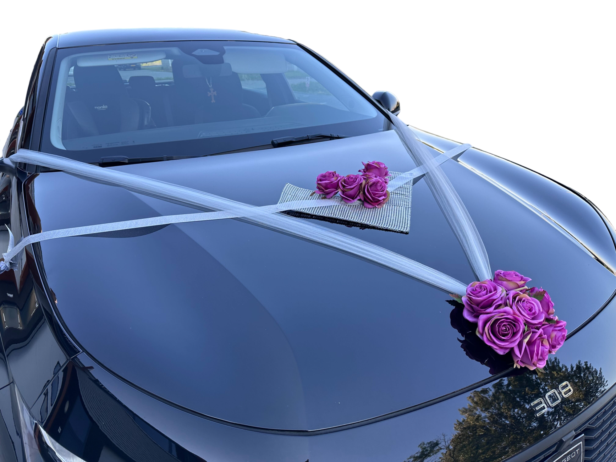 Luxe Trouwauto Decoratie: CATRINA