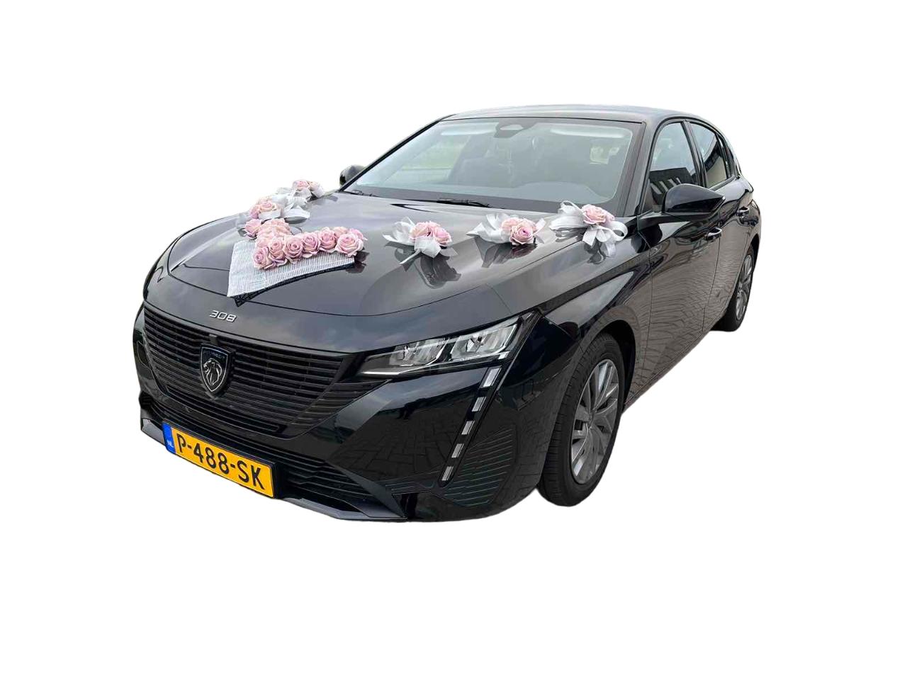 Luxe Trouwauto Decoratie: RICARDA
