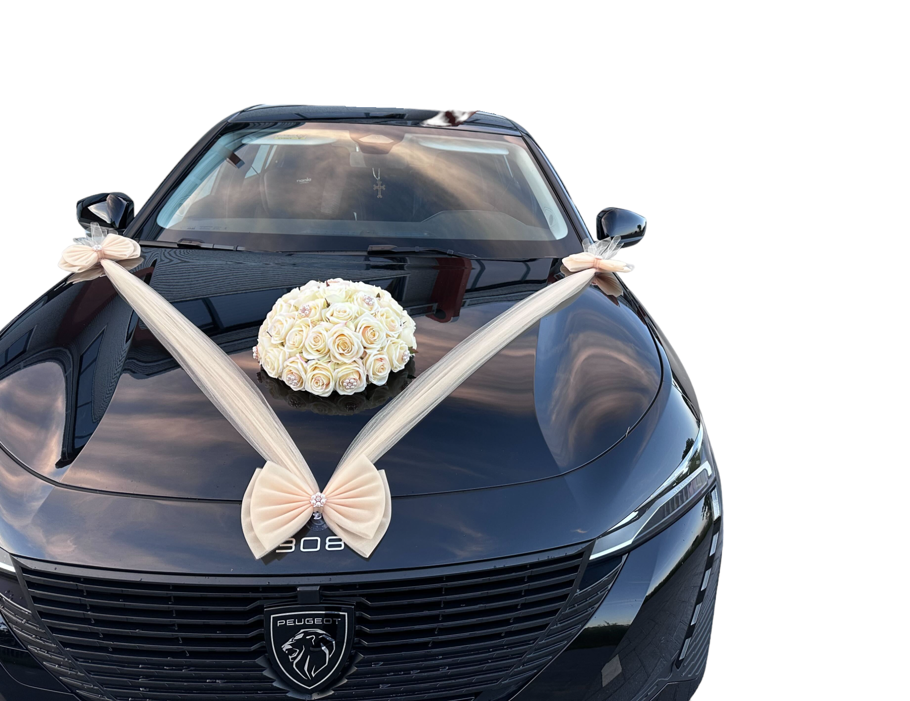 Luxe Trouwauto Decoratie: SUSANA