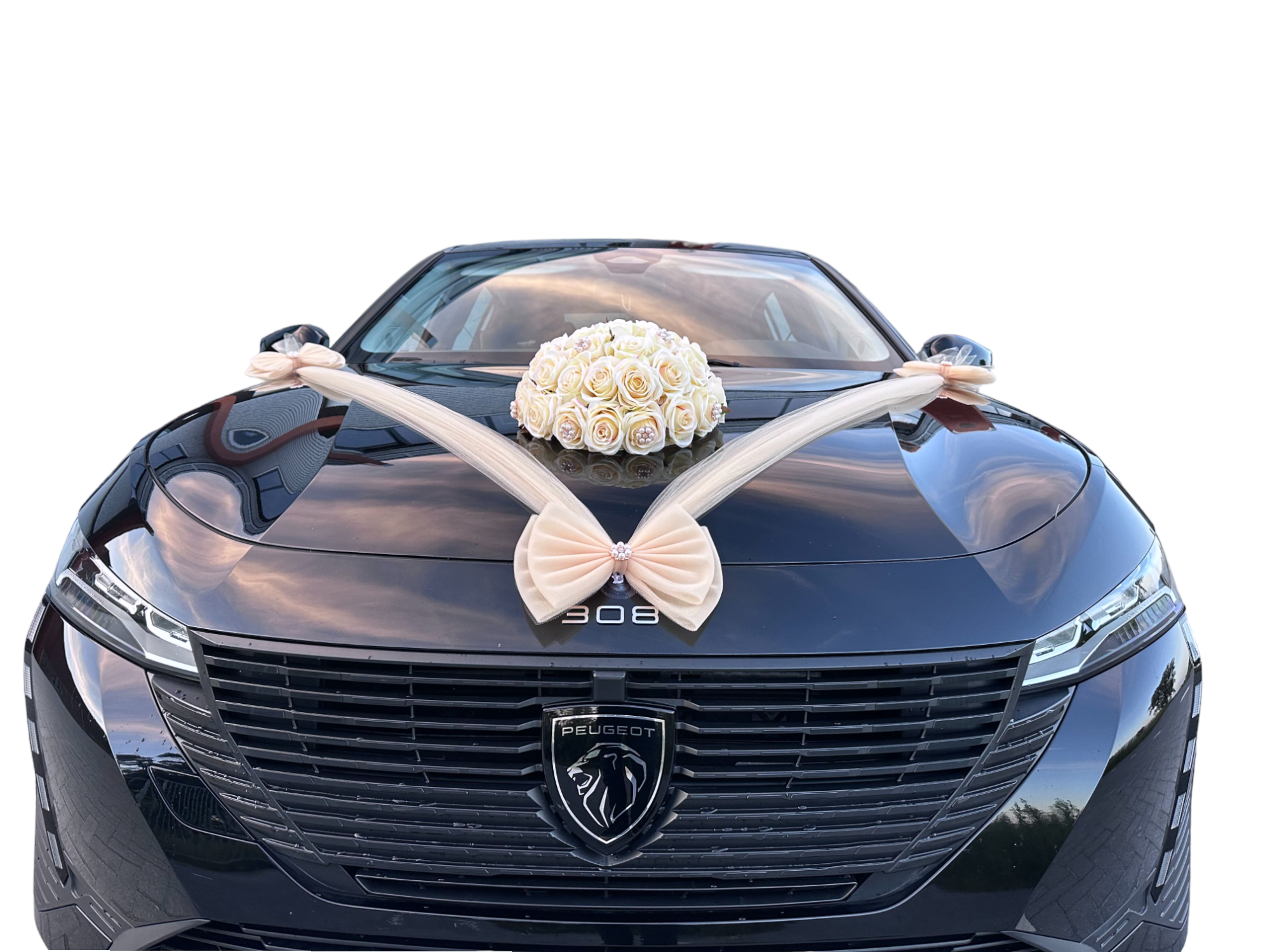 Luxe Trouwauto Decoratie: SUSANA