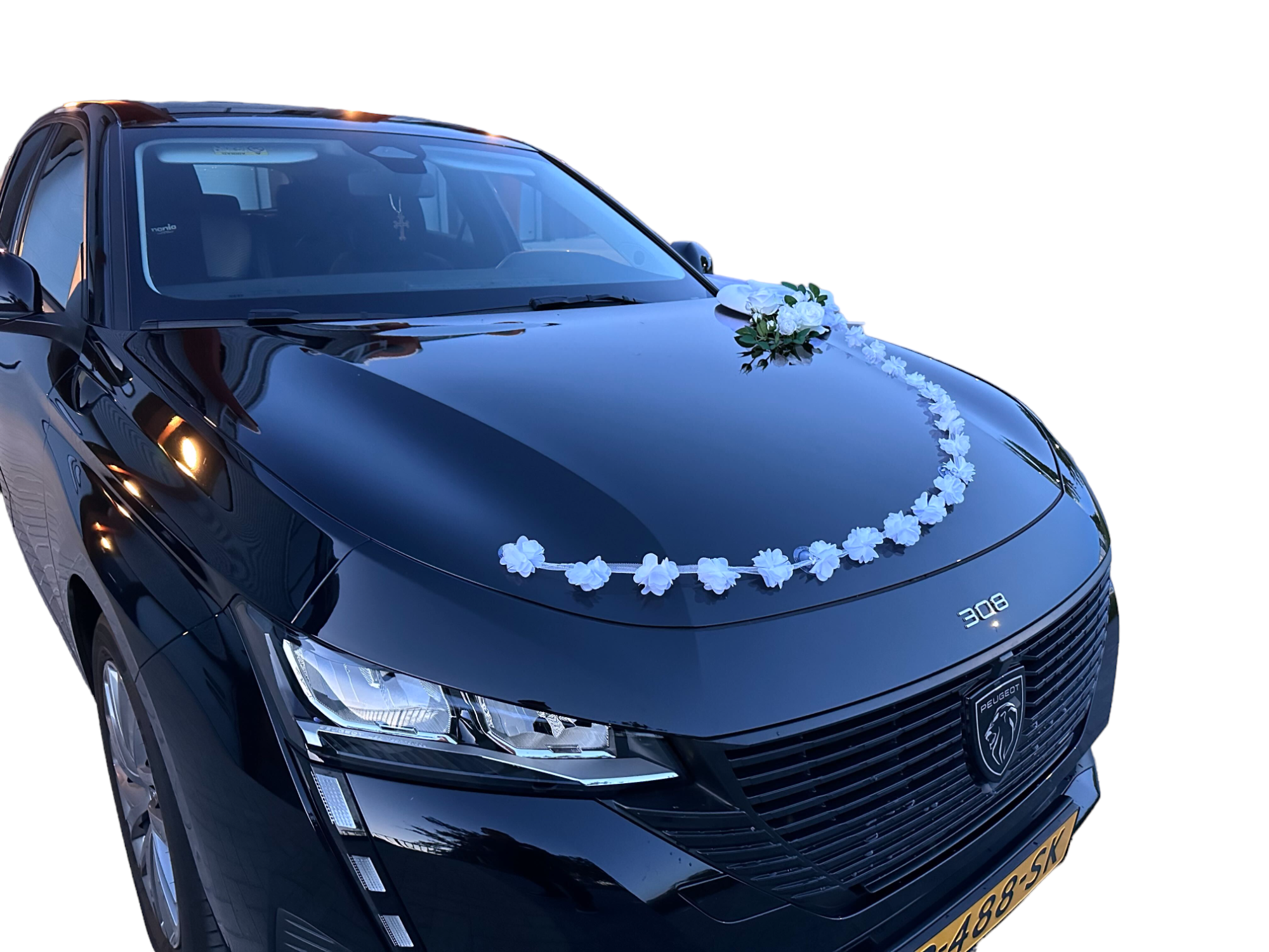 Luxe Trouwauto Decoratie: THERESA
