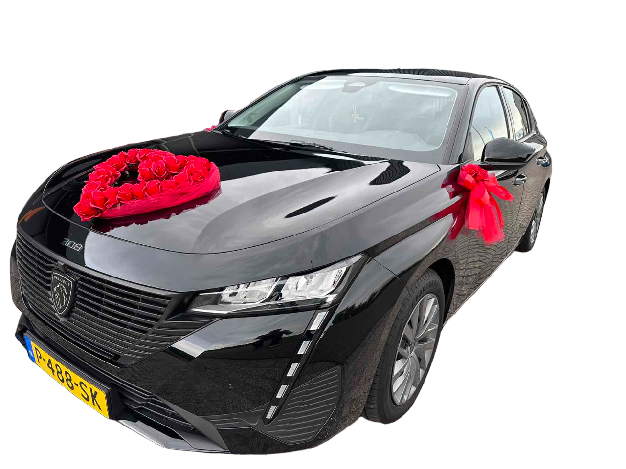 Luxe Trouwauto Decoratie: VALENTINA