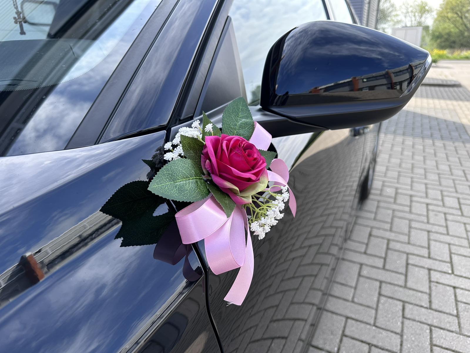 Luxe Trouwauto Decoratie: LAIDA