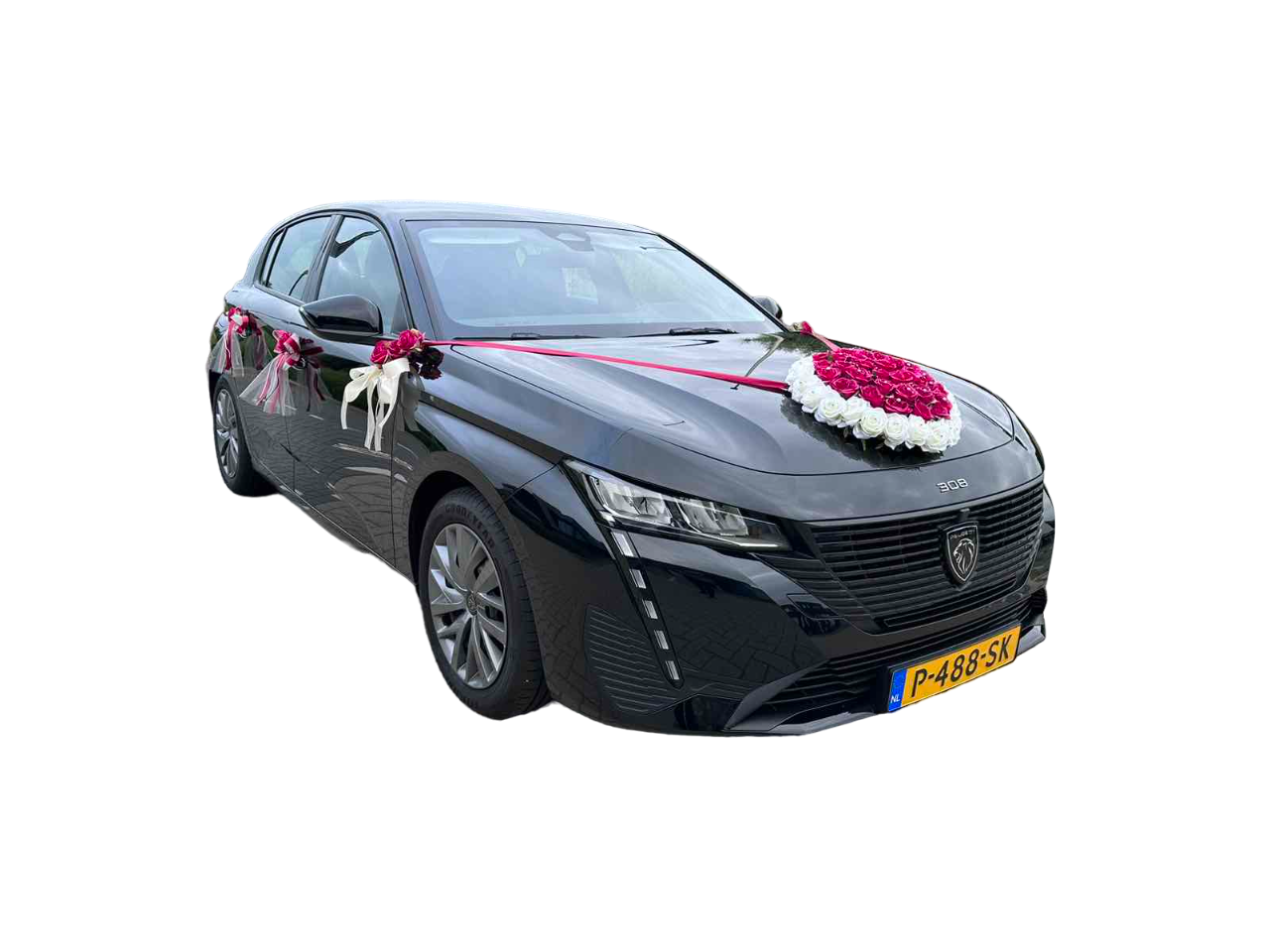 Luxe Trouwauto Decoratie: EVA