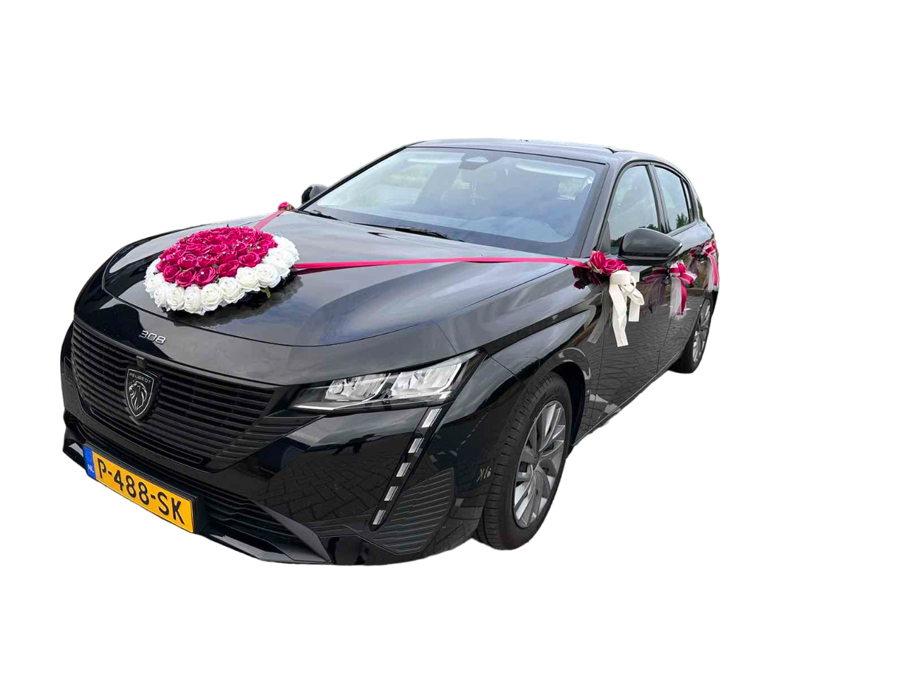 Luxe Trouwauto Decoratie: EVA