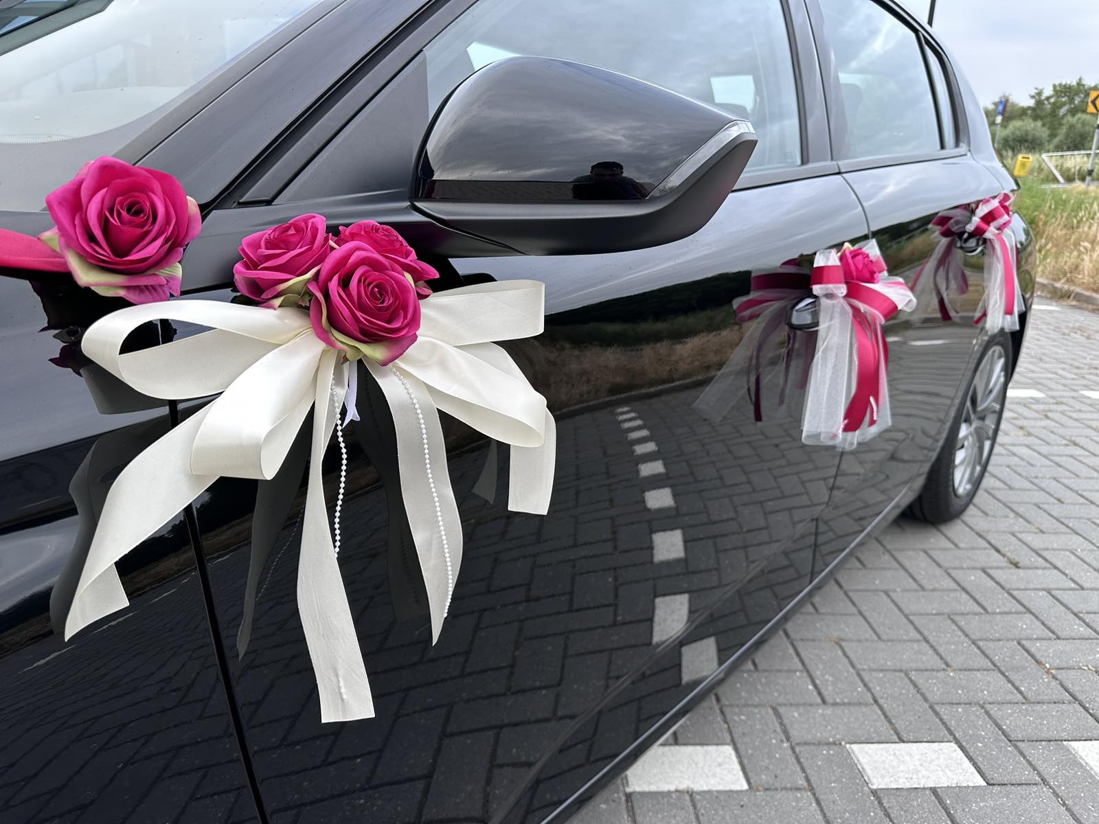 Luxe Trouwauto Decoratie: EVA