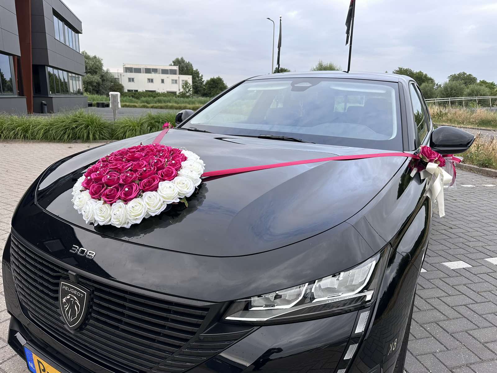 Luxe Trouwauto Decoratie: EVA