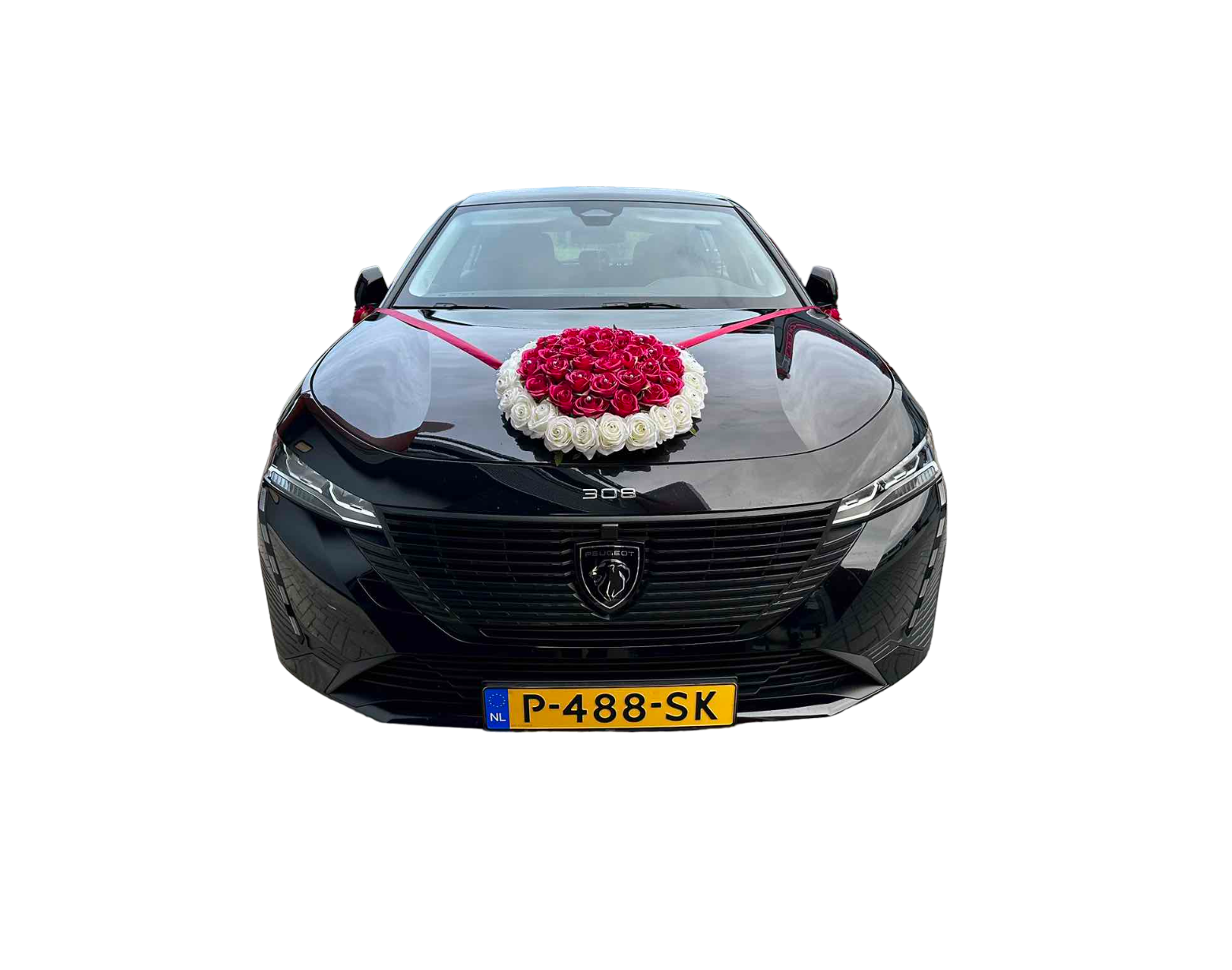 Luxe Trouwauto Decoratie: EVA