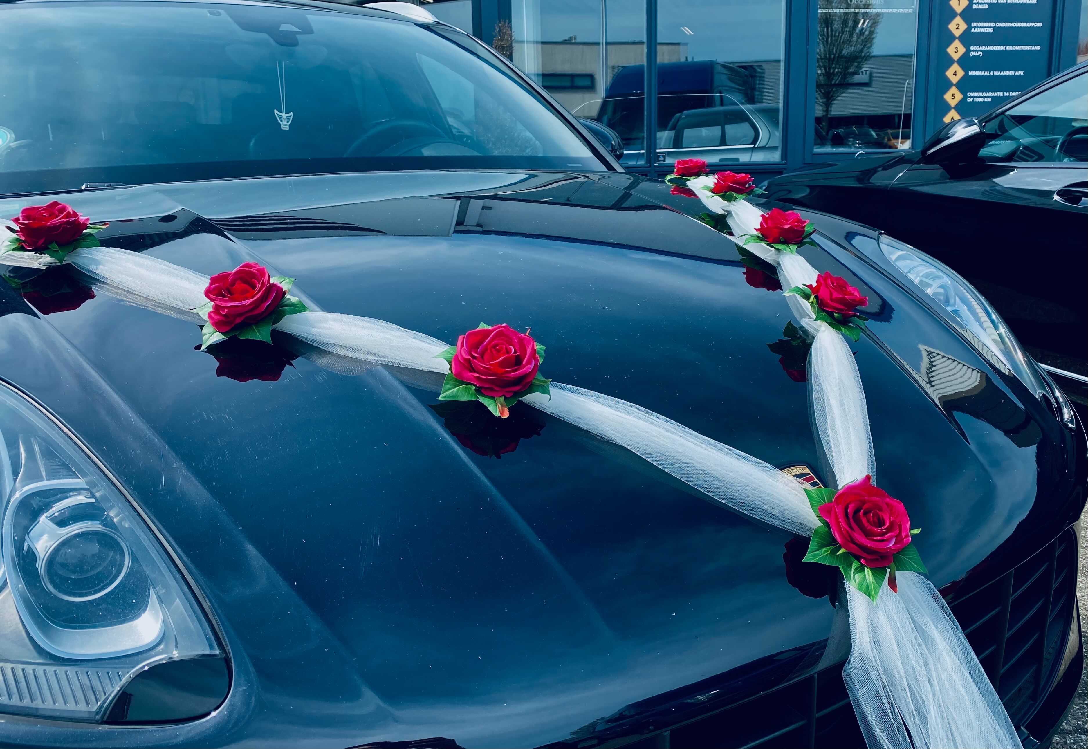 Luxe Trouwauto Decoratie: XOLA