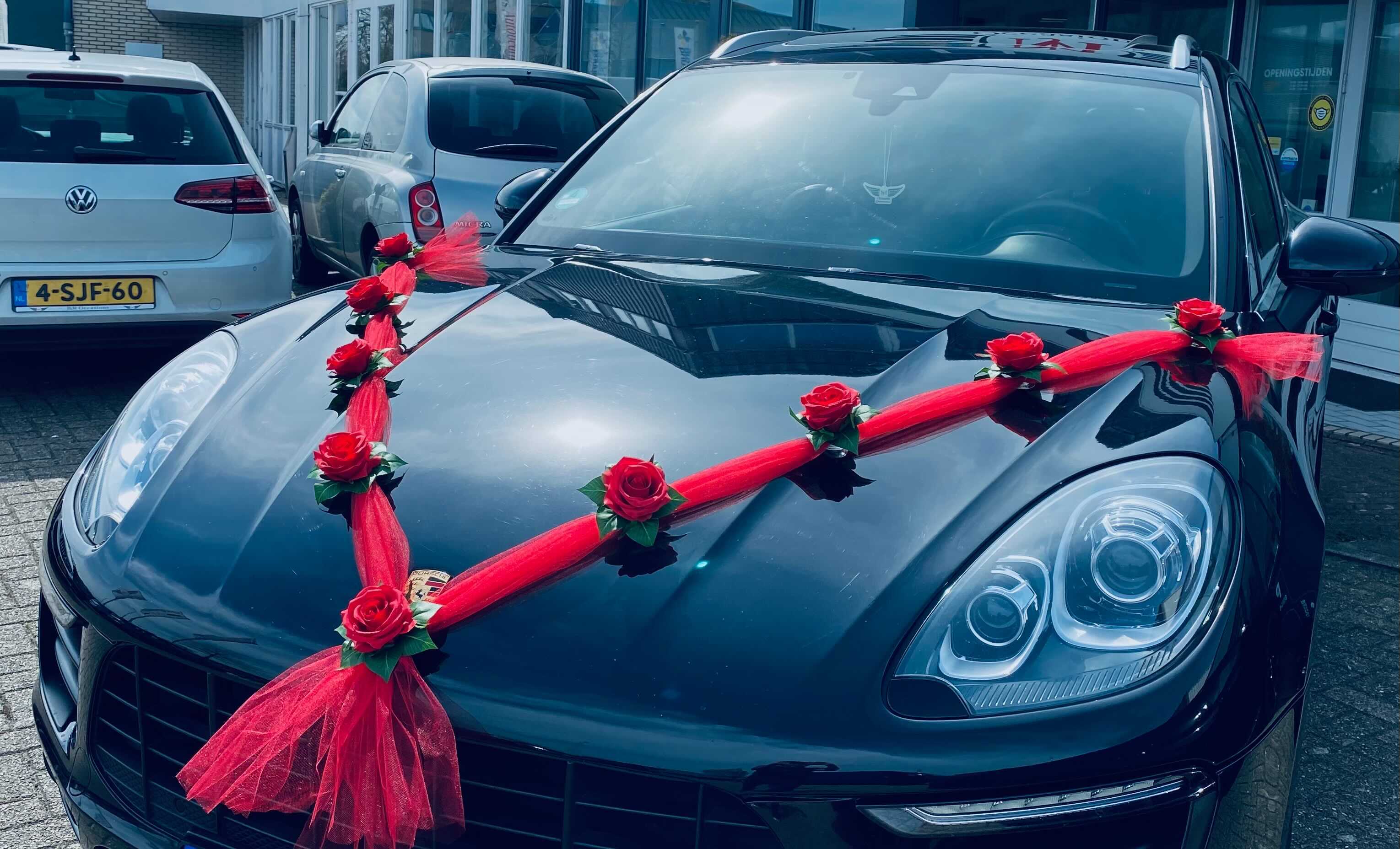 Luxe Trouwauto Decoratie: LUNA