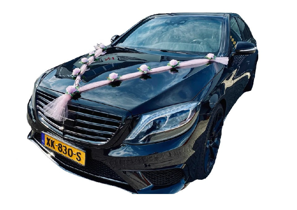 Luxe Trouwauto Decoratie: DRINA