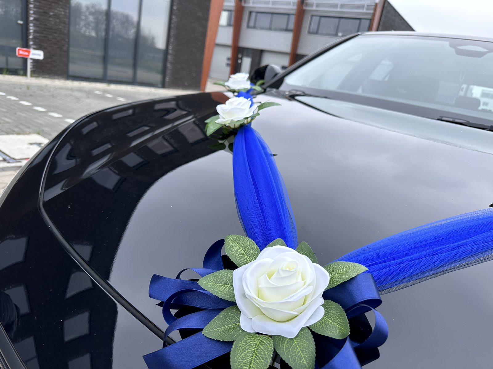 Luxe Trouwauto Decoratie: CELIA